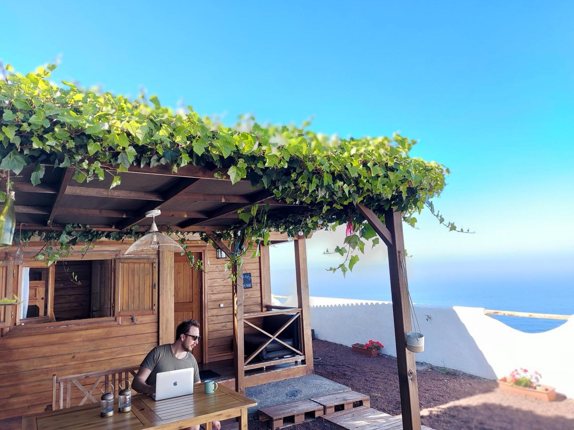 Casas En Finca Ecologica La Espiral, Naturaleza, Calma Y Vistas Al Mar, Icod el Alto Værelse billede
